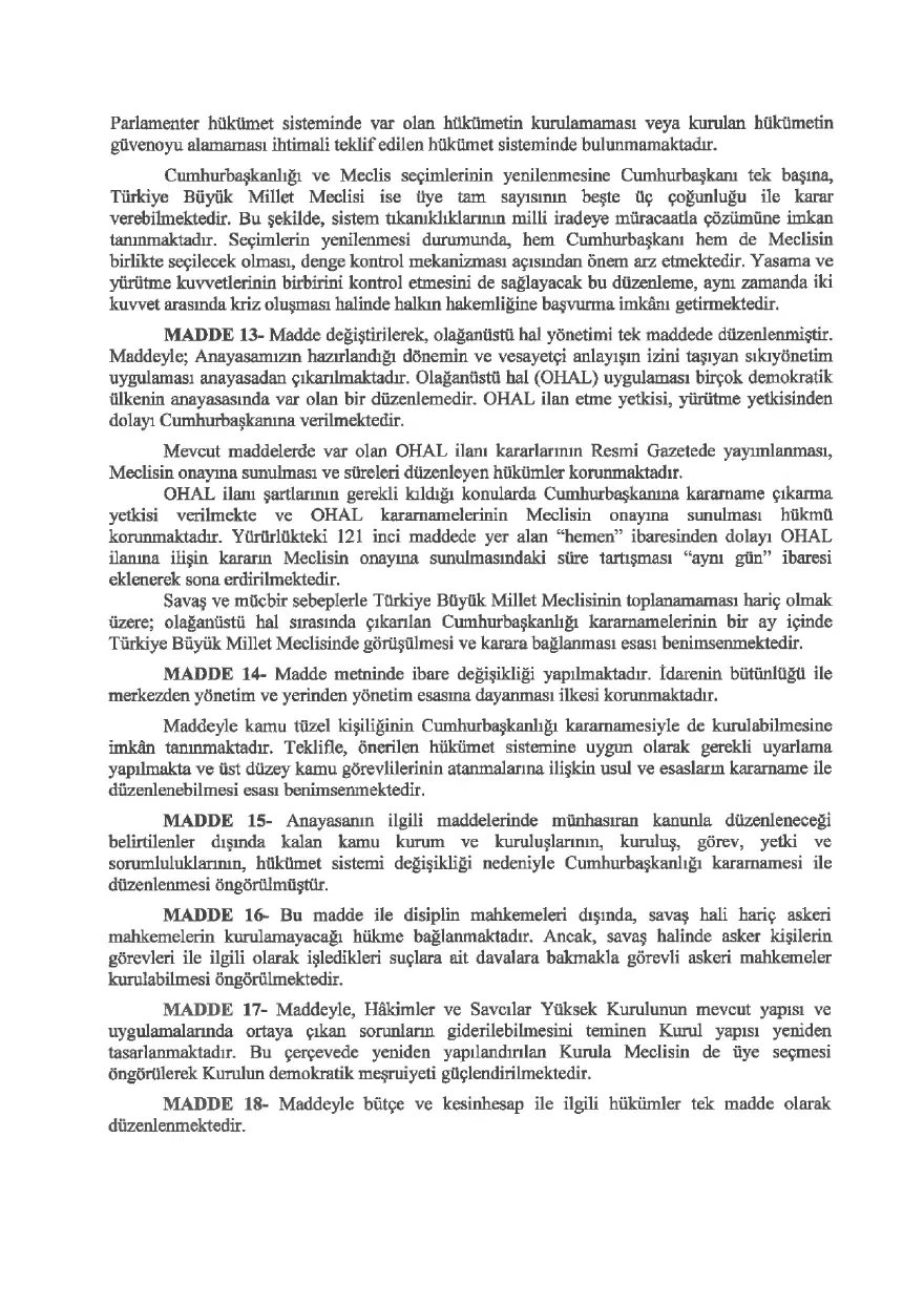 referandum, anayasa değişikliği 16