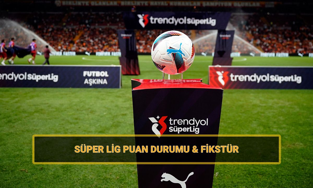 Süper Lig Puan Durumu ve Fikstür 2025: Süper Lig'de oynanan maçların sonuçları