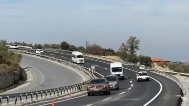 Aydın'da çöken yol onarılarak trafiğe açıldı