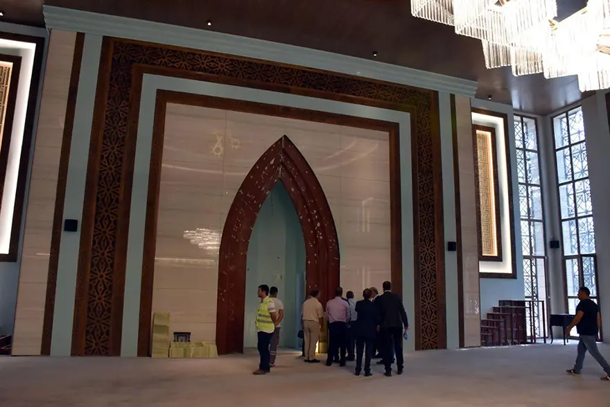 Hulusi Akar Camii'ni Cumhurbaşkanı Erdoğan açacak 4