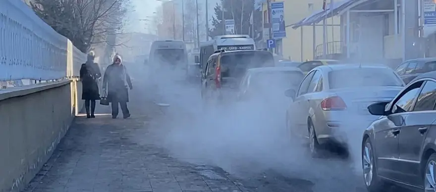 Türkiye'nin en soğuk yerleşim yeri Göle oldu 8