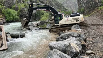 Akıntıya kapılan İbrahim'i arama çalışmaları dördüncü gününde