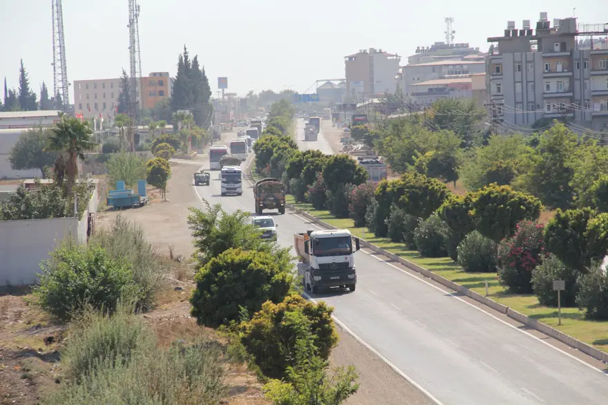 Suriye sınırına sevkiyat 8