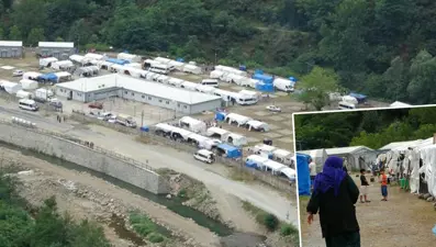 Çadırlar kuruldu, işçiler yerleşti: 5 Ağustos'ta çalışmaya başlayacaklar, mesai 18 gün sürecek