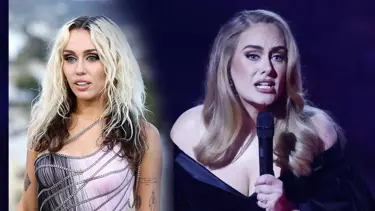 Grammy ödüllü şarkıcı Adele'den Miley Cyrus'a övgü dolu sözler