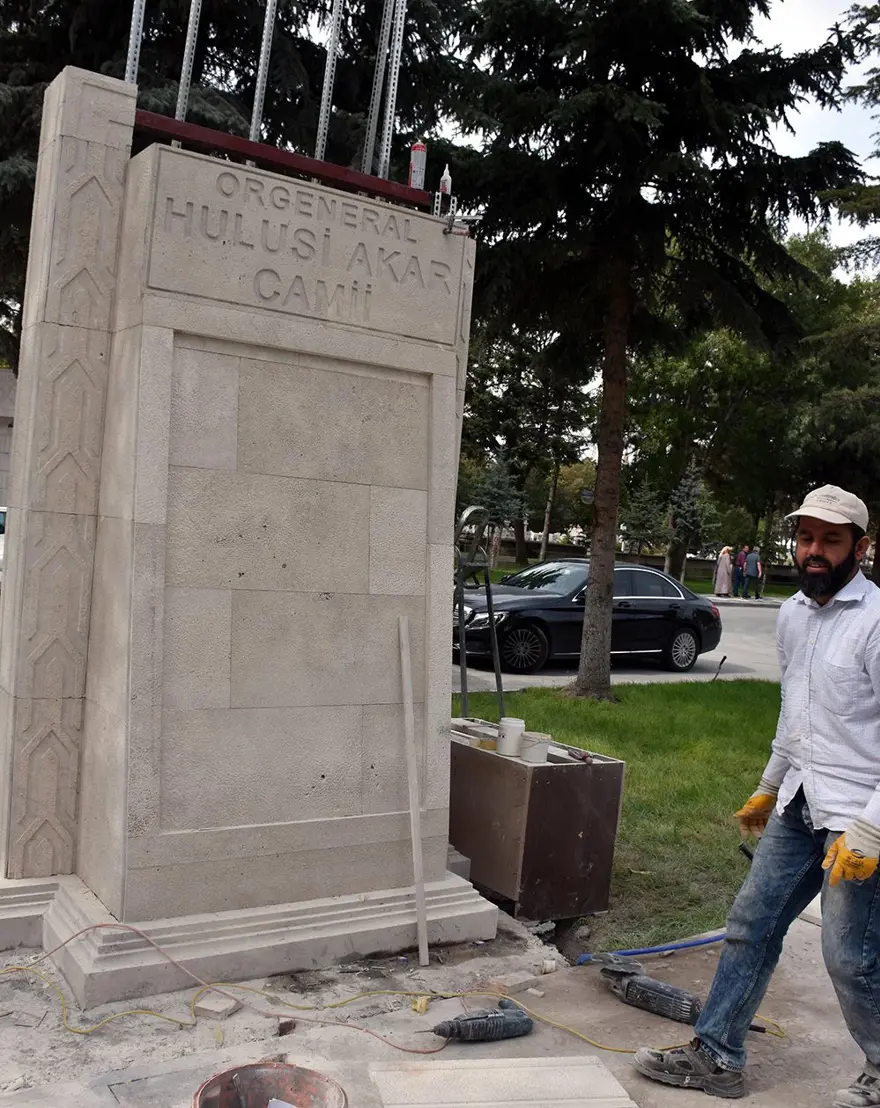 Hulusi Akar Camii'ni Cumhurbaşkanı Erdoğan açacak 1