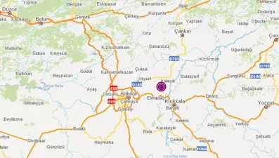Ankara'da 4,5 büyüklüğünde deprem