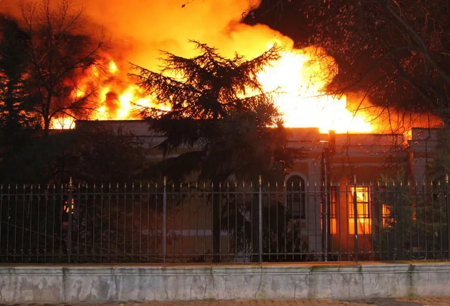 Galatasaray Üniversitesi'nde yangın 20