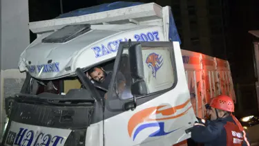 E-5'te trafik kazası