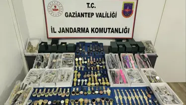Piyasa değeri 3 milyon lira: Gaziantep'te kaçak saat operasyonu