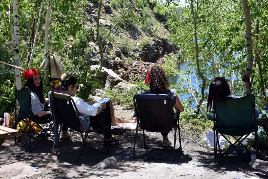 Kampçıların yeni gözdesi: Nemrut Krater Gölü 4 Kampçıların yeni gözdesi: Nemrut Krater Gölü 4