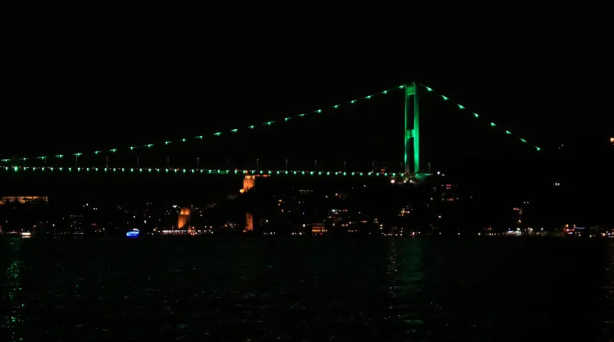 İstanbul "serebral palsi" için yeşile büründü 5
