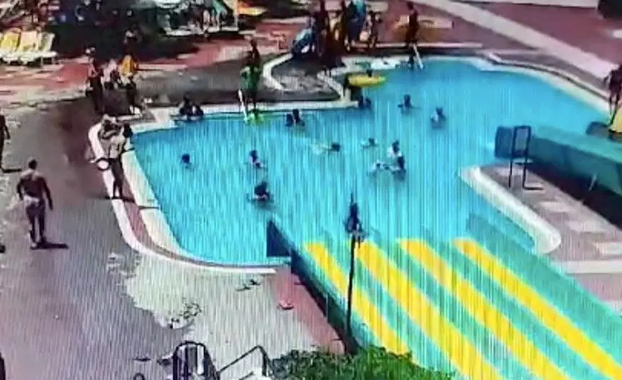 5 yıldızlı otelin su kaydırağında feci ölüm 3