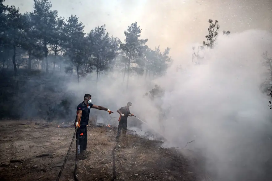 Çanakkale'de orman yangını kontrol altında 109