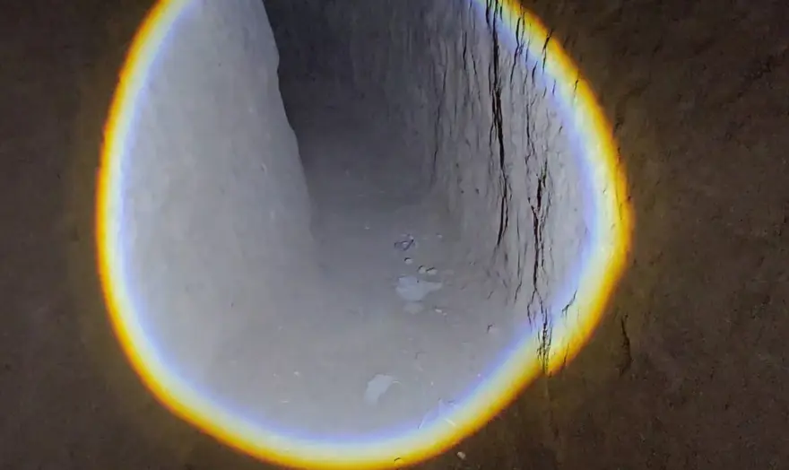 Samanlarla gizlediği 36 metrelik tünelde yakalandı 