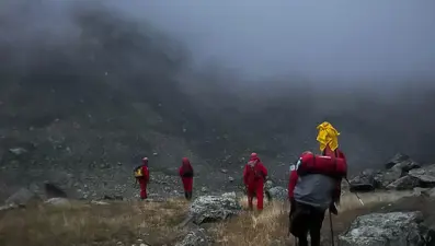 Aniden kar bastırdı, Kaçkarlar'da mahsur kaldılar