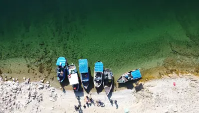 Tunceli'de balıkçıların zorlu mesaisi