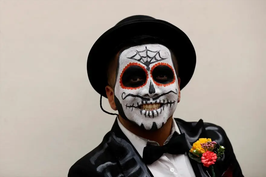 meksika festivalleri, ölüler günü festivali, dünya kupası 2018, moskova ölüler günü 11