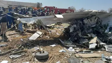 Güney Sudan'da uçak düştü: 46 kişi öldü