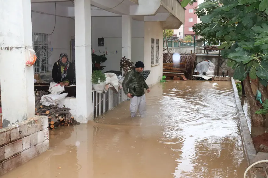 Mardin ve Şırnak'ta sağanak: Evleri su bastı 3
