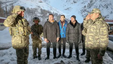 Söz'ün yıldızları gerçek kahramanlarla buluştu