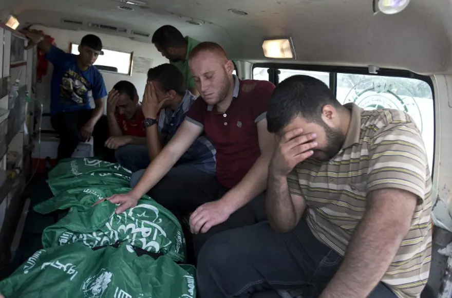 Gazze'de acı ve gözyaşı hakim 26