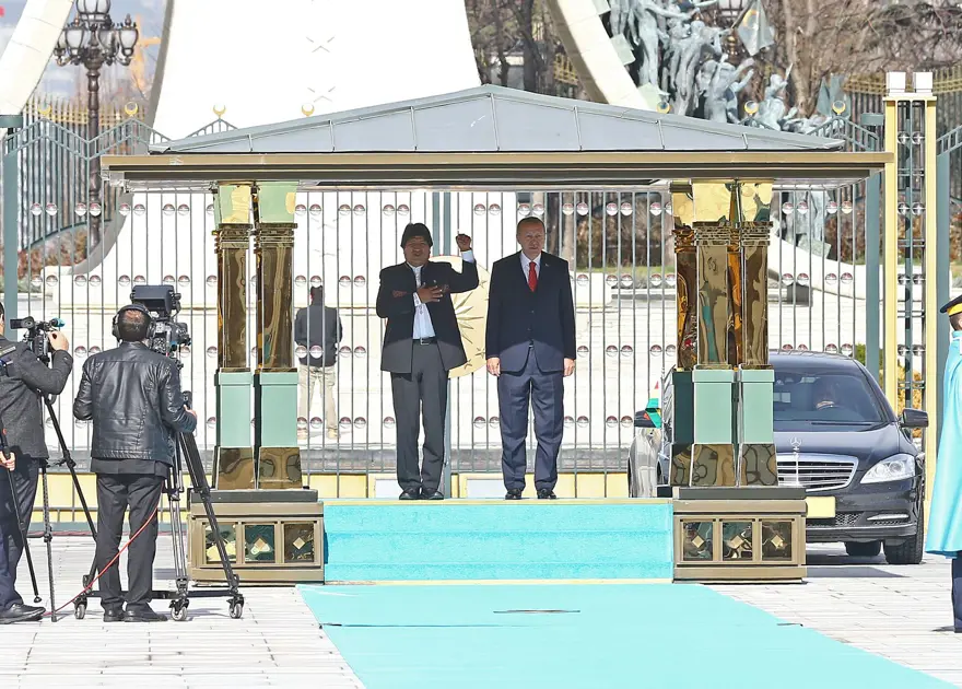 Bolivya lideri Morales Ankara'da 9