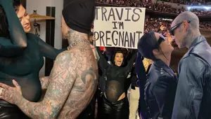 Dördüncü kez anne olmaya hazırlanan Kourtney Kardashian'dan hamilelik pozları