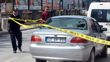 Otomobildeki patlama panik yarattı