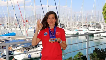 Serbest dalış rekortmeni milli sporcu Erken'in hedefi dünya rekoru