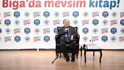 Biga Kitap Festivali'ne İlber Ortaylı ile açılış