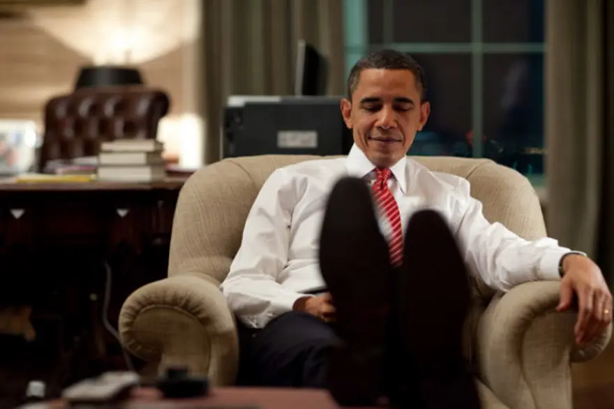 Hiç görmediğiniz Obama 35