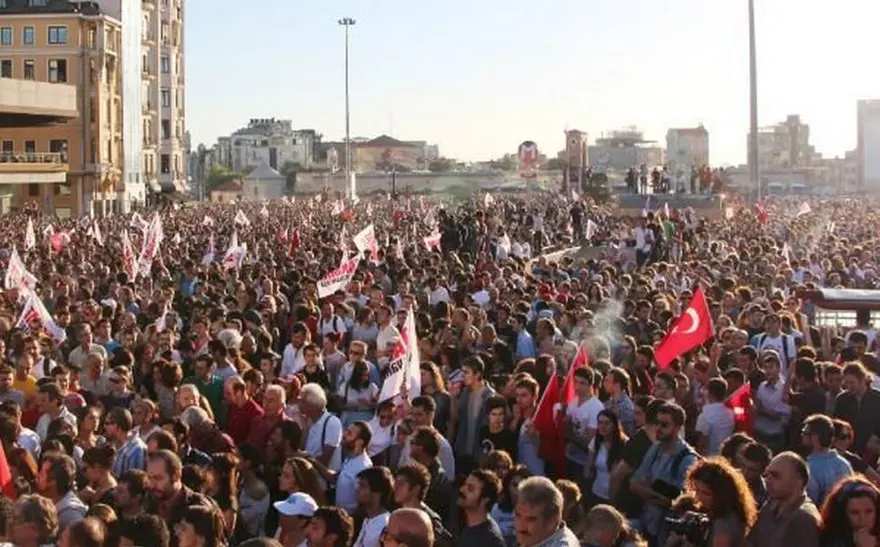 Taksim'de gerginlik 1