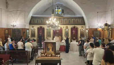 Hatay'da "Meryem Ana'nın Göğe Yükseliş Günü" ayini yapıldı