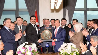 AK Parti'de devir teslim törenleri