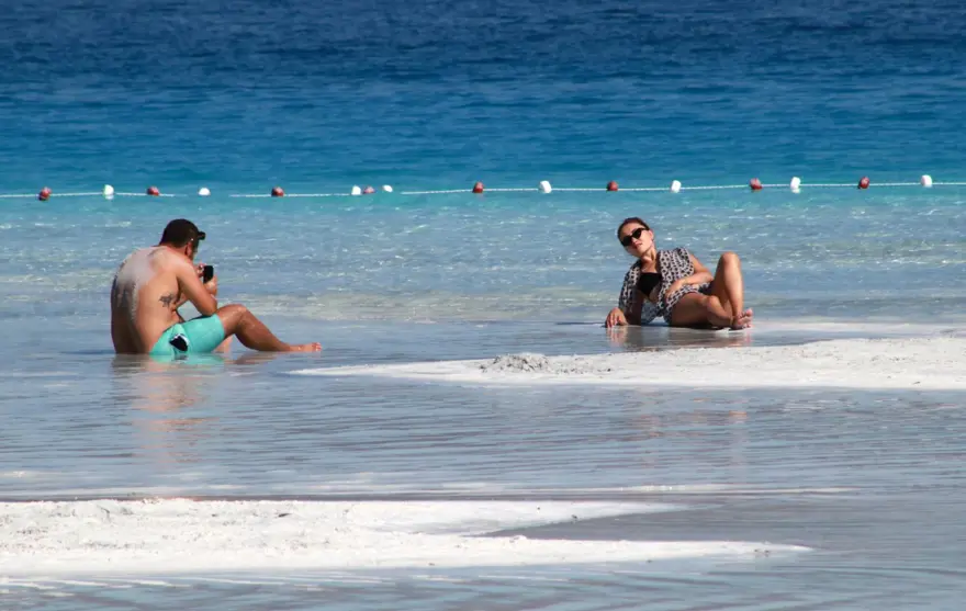 Salda Gölü'nün 'Beyaz Adalar'ı son ziyaretçilerini ağırladı 9