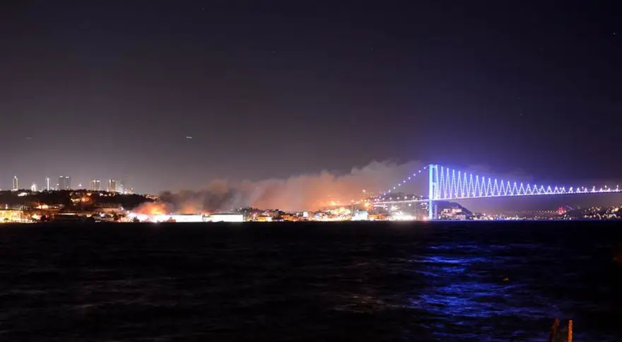 Galatasaray Üniversitesi'nde yangın 10