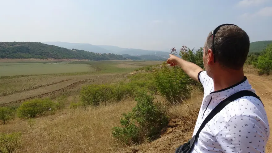 İkizcetepeler Barajı'nda su seviyesi düştü, köy kalıntıları ortaya çıktı 16