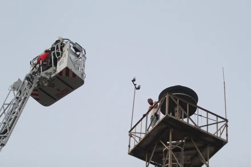 Antalya'da intihar girişimini film gibi izlediler 16