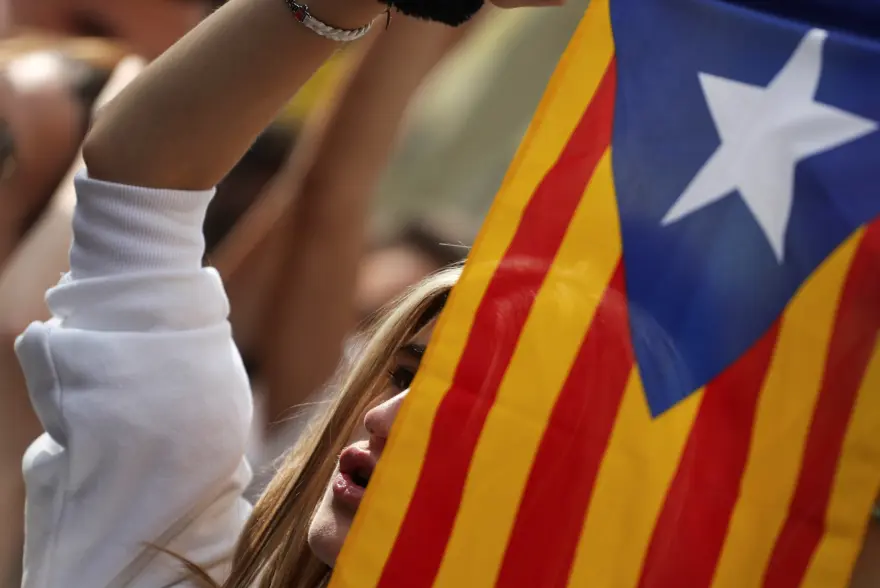 Katalonya'nın bağımsızlığı için yürüyüş 9