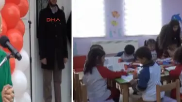 Gülben Ergen, 30'uncu anaokulunu Doğubayazıt'ta açtı
