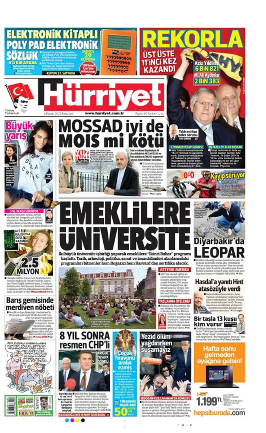 4 Kasım 2013 gazete manşetleri 11