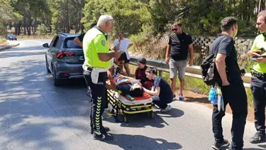 Hatalı sollama kazaya neden oldu: İki yaralı