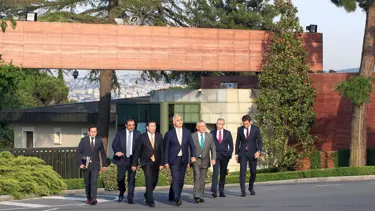 Cumhurbaşkanı Erdoğan, MÜSİAD heyeti ile görüştü