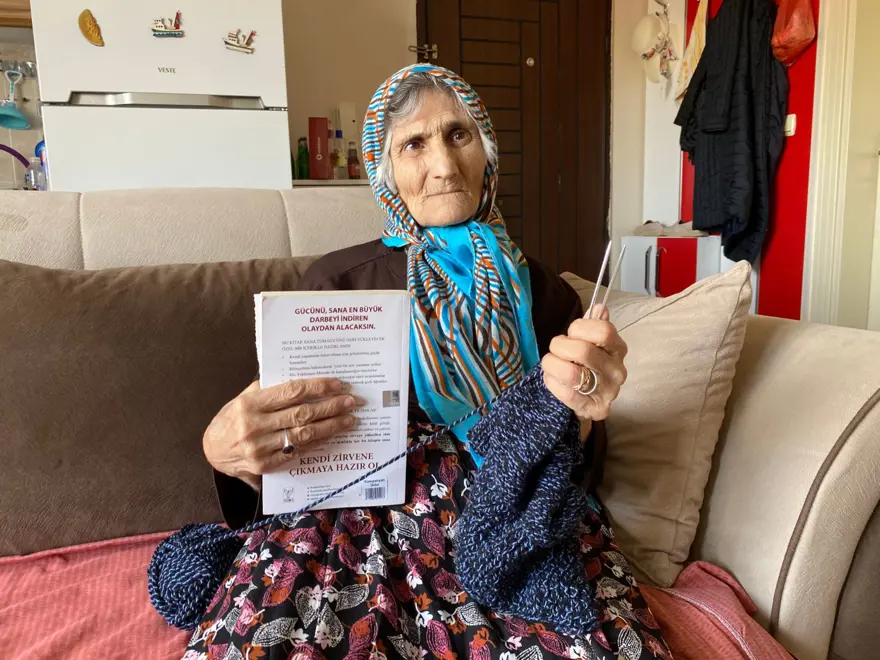 "GÖRME ENGELLİ OLMAMA RAĞMEN ÜRETMEYE DEVAM EDİYORUM" 4