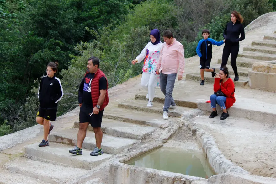 Giresun'da doğaseverlerin gözdesi: Göksu Travertenleri 4 Giresun'da doğaseverlerin gözdesi: Göksu Travertenleri 4