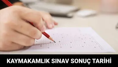 ÖSYM kaymakamlık sınav sonuç tarihini paylaştı: Kaymakamlık sınav sonuçları ne zaman açıklanacak?