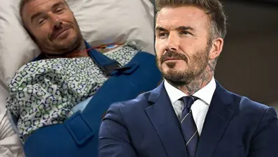 David Beckham hastanelik oldu