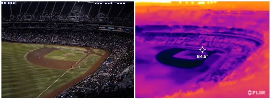 ABD'deki cehennem sıcağı termal kamerada: İnsan beyni buna dayanamaz 10