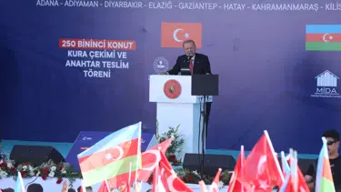 Cumhurbaşkanı Erdoğan: Yapılan konutlar kader birliğimizi gösteriyor